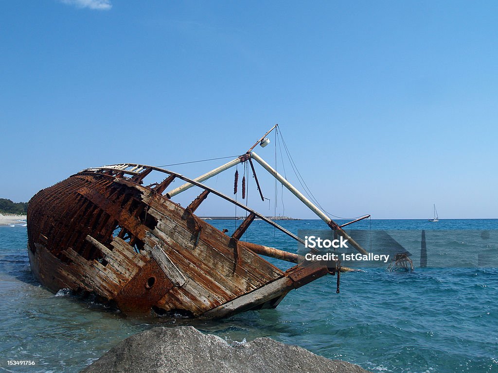 shipwreck - Lizenzfrei Blau Stock-Foto