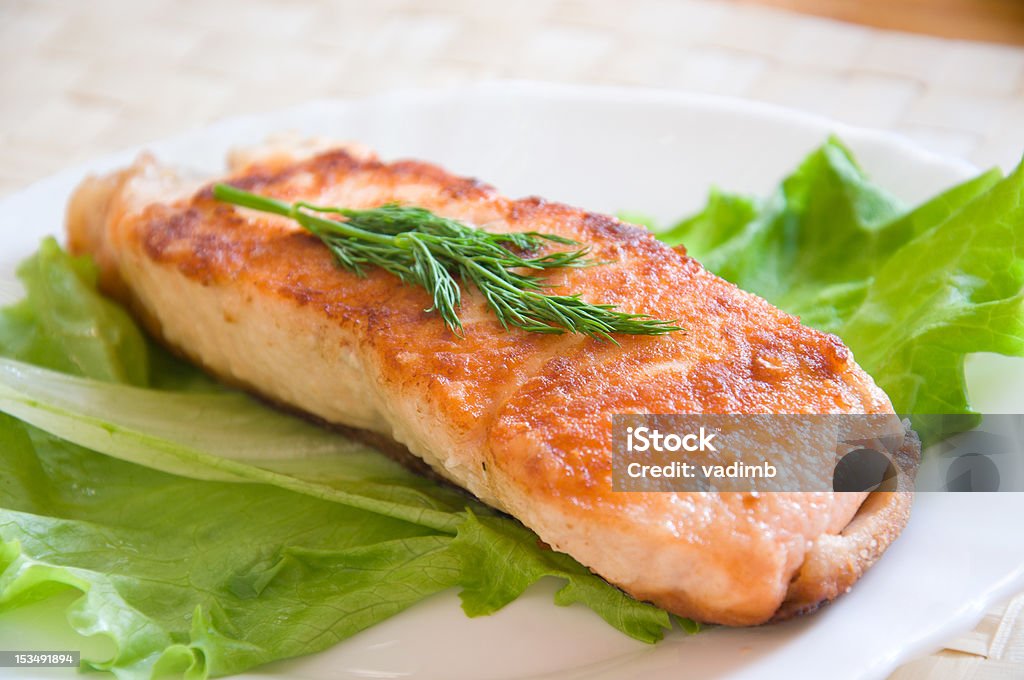 salmone - Foto stock royalty-free di Alimentazione sana