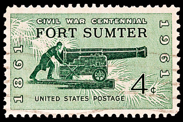 istock Battle of Fort Sumter Civil War Postal Issue 153492979