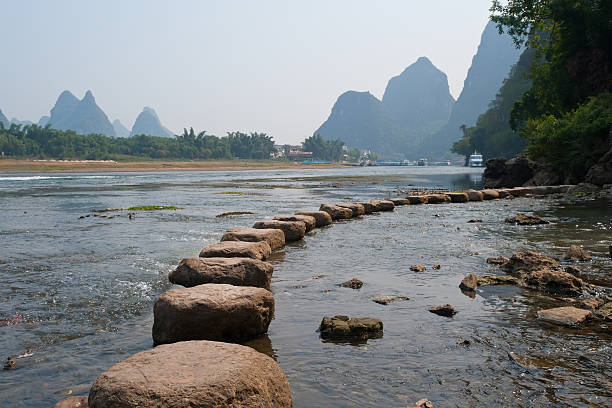 istock Guilin mountains in China 153494967