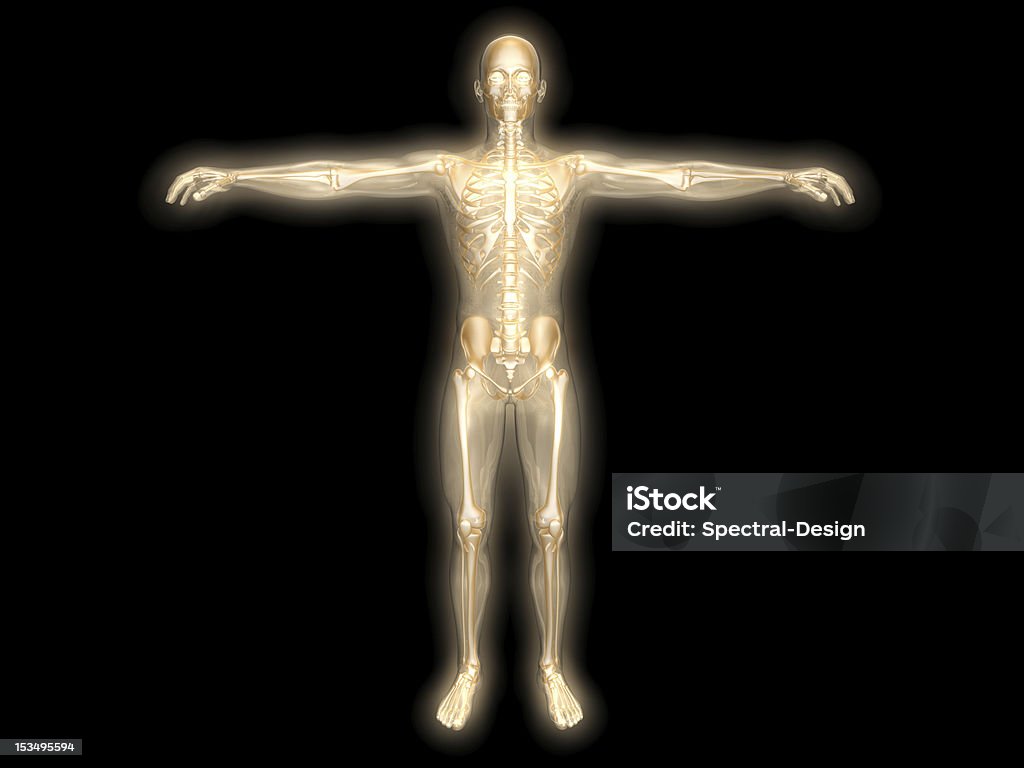 Corpo de energia - Royalty-free Anatomia Foto de stock