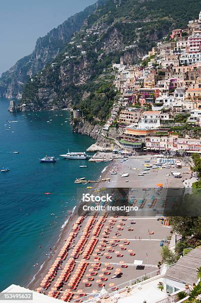 Positanoamalfi Coast Italia - Fotografie stock e altre immagini di Ambientazione esterna - Ambientazione esterna, Campania, Collina