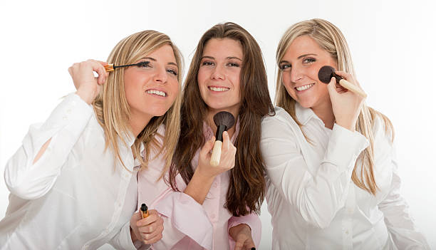 istock Girls preparing to go out 153496599