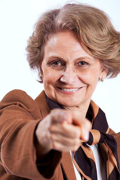 istock Beautiful senior woman 153497302