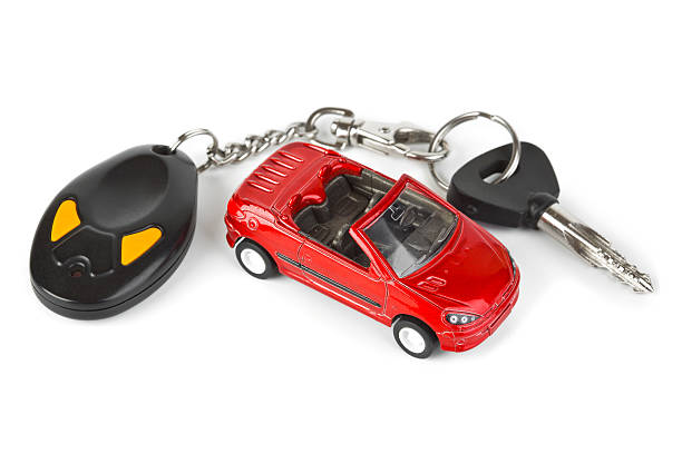 istock Toy car and keys 153497529