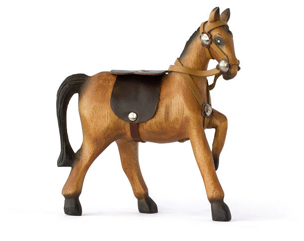 istock Wooden horse 153497674
