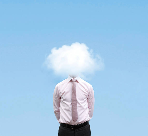istock A businessman with a cloud as his head 153499413