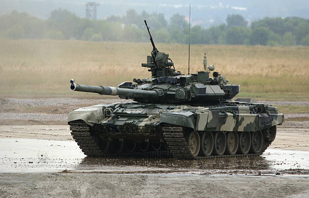 istock T-90 is a Russian main battle tank (MBT) 153500225