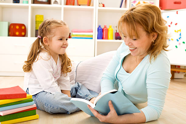istock Funny story with mom 153500446