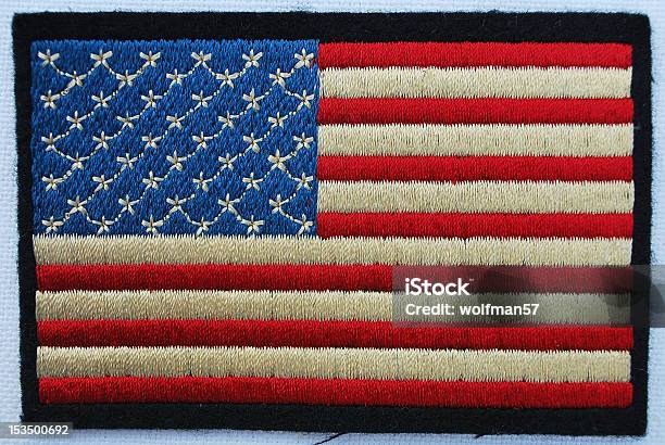 Stars Und Stripes Stockfoto und mehr Bilder von Amerikanische Flagge - Amerikanische Flagge, Stickerei, Makrofotografie