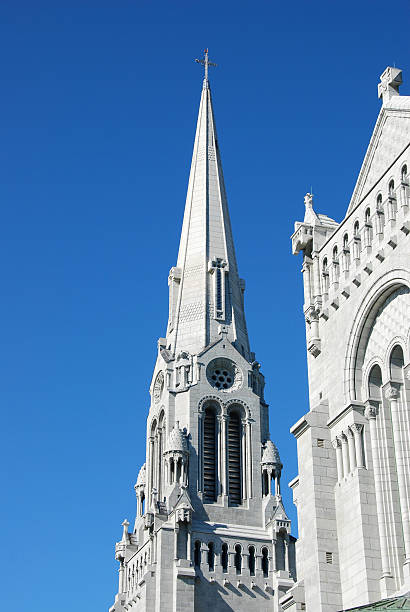 istock Church Steeple Saint Anne de Beaupre Quebec 153501334