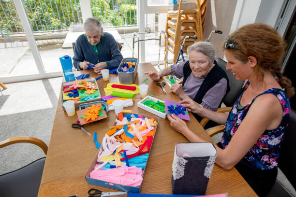 istock Active seniors in a nursing home 1535022565
