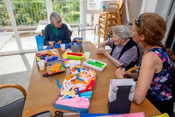 istock Active seniors in a nursing home 1535022573