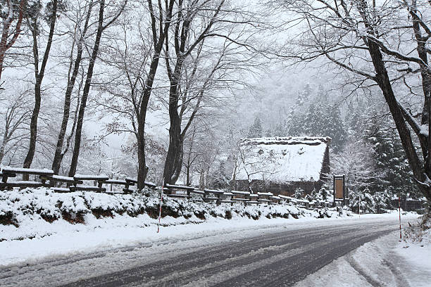 istock Country road in Japan 153503417