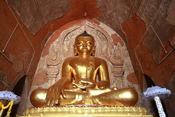 istock buddha image, Htilominlo Temple, Myanmar 153503569