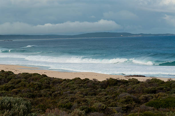 istock Storm coming in over a beach. 153503934