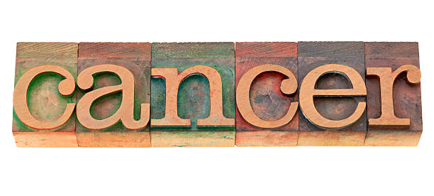 istock cancer word in letterpress type 153504588