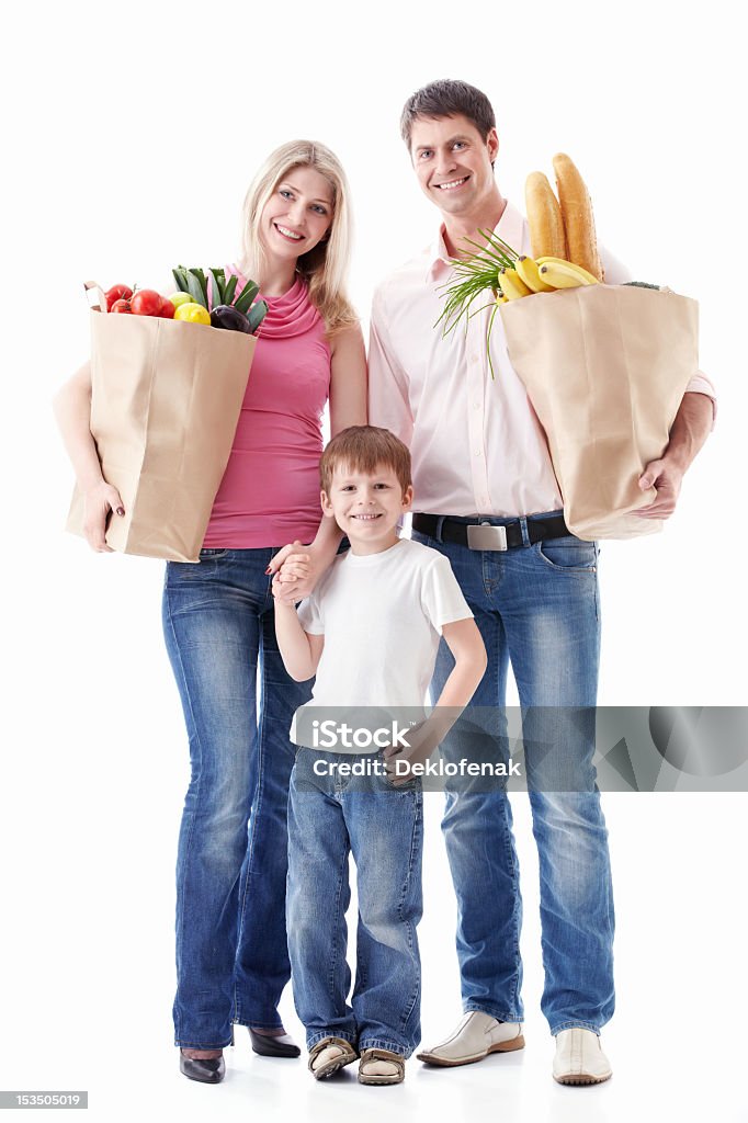 La famiglia - Foto stock royalty-free di Adulto