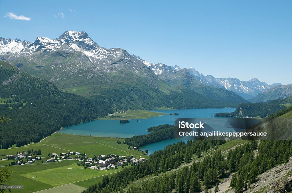 Paesaggio alpino - Foto stock royalty-free di Acqua