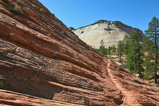 istock Hills of striped sandstone 153507147