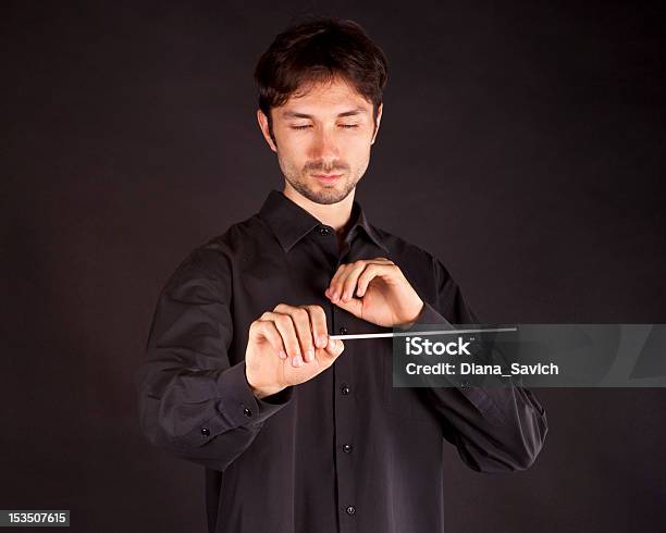Conductor Stock Photo - Download Image Now - Orchestra, Bow - Musical Equipment, Bowing