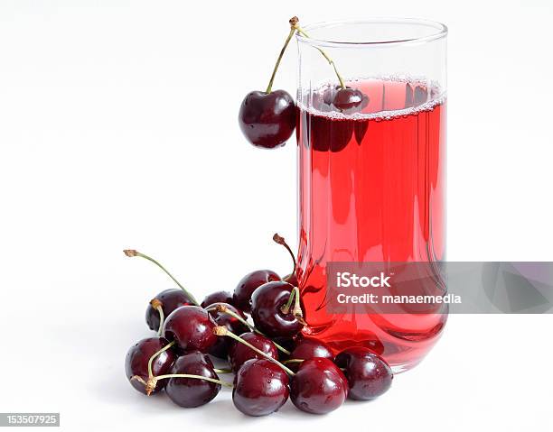 Berry Juice Stock Photo - Download Image Now - Berry Fruit, Cherry, Cold Drink