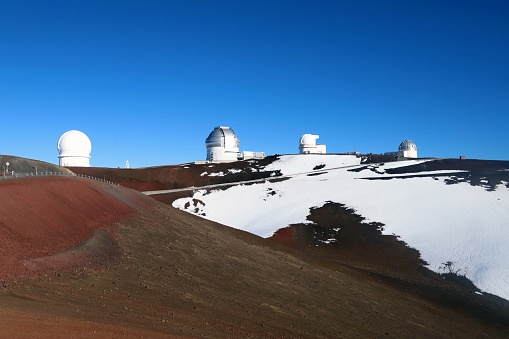 D6-42-24-803 Mauna Kea Canada-France, Gemini & U of Hawaii Telescope