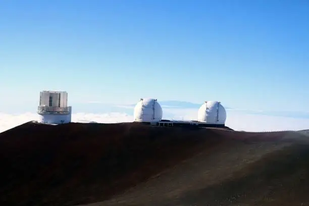 D6-42-24-782 Mauna Kea Subaru & W.M.Keck Telescope