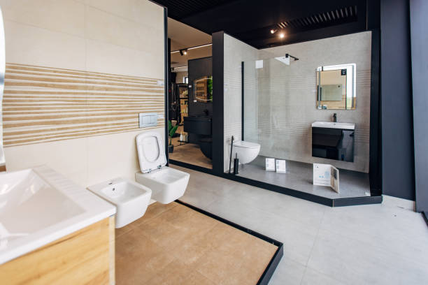 istock Bathrooms in showroom 1535091764