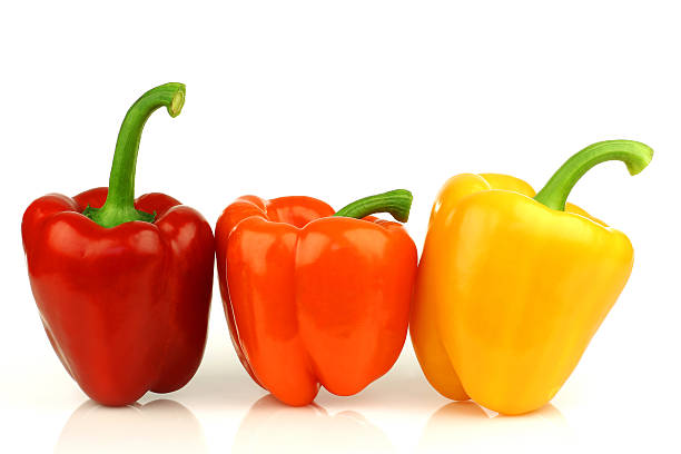istock red, orange and yellow paprika(capsicum) 153509342