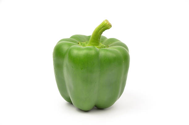 istock Fresh green paprika isolated 153509533