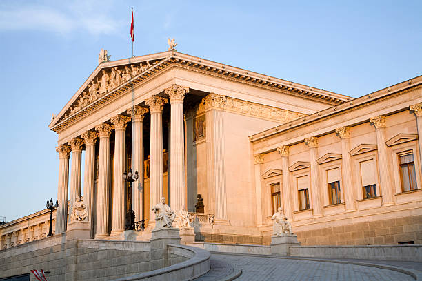 istock Vienna - parliament in morning light 153509641