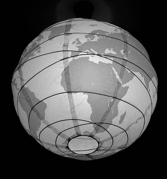 world lamp stock photo