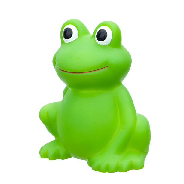 istock Rubber froggy isolated on white 153510576