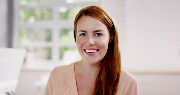 istock Confident Woman Video Conference Chat 1535131730