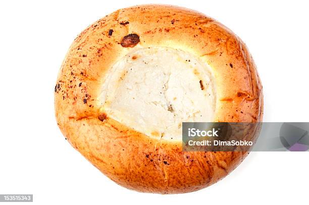 Bun With Cheese Stock Photo - Download Image Now - Baked, Baked Pastry Item, Bread