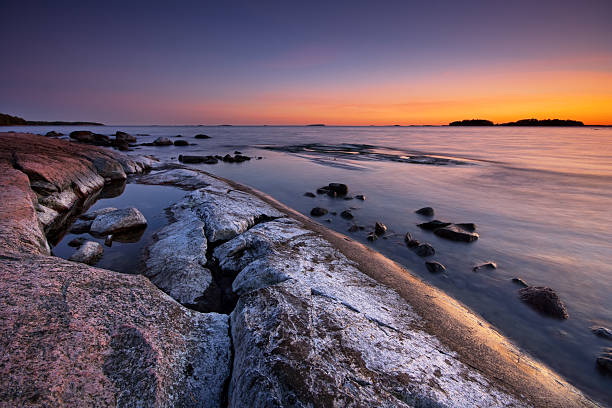 istock Late evening landscape after sunset 153515390