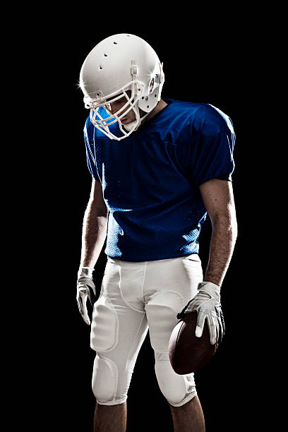 istock Football Player with a ball 04 153515576