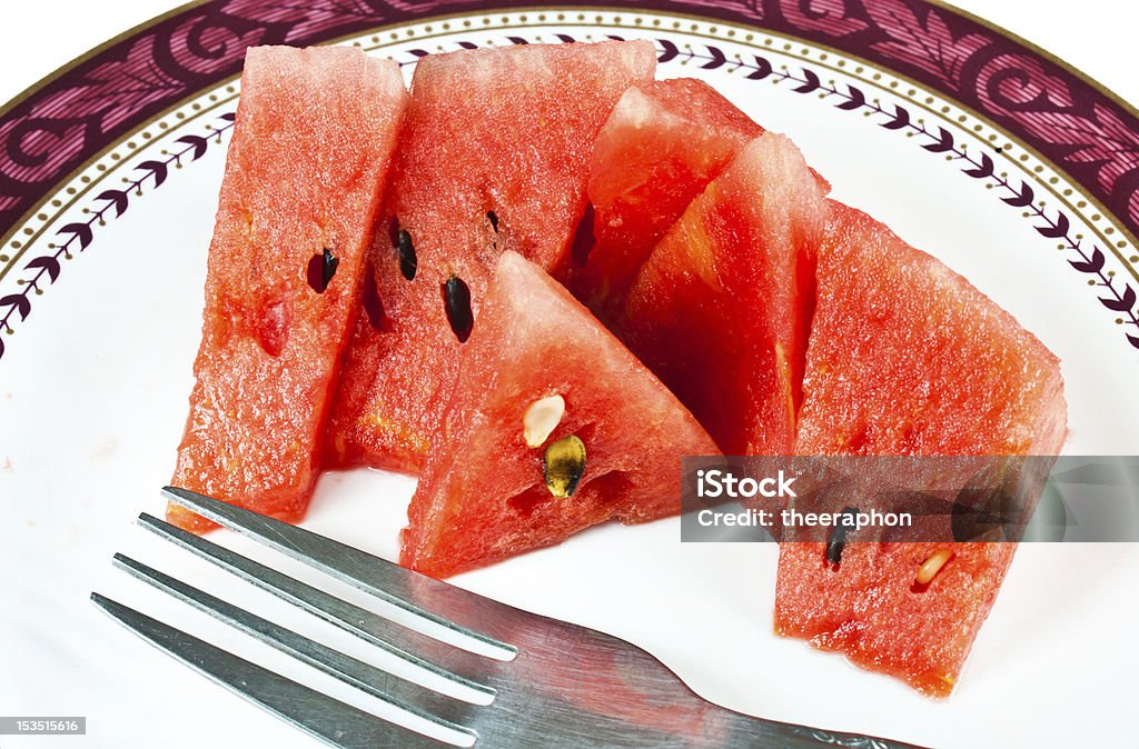 Saftige Wassermelone Scheiben - Lizenzfrei Fotografie Stock-Foto