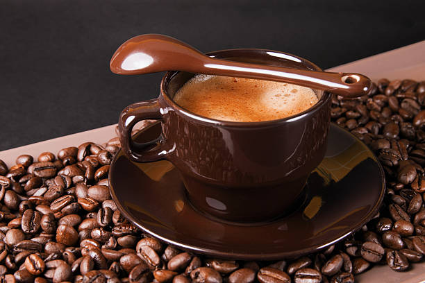 Espresso Coffee Cup stock photo