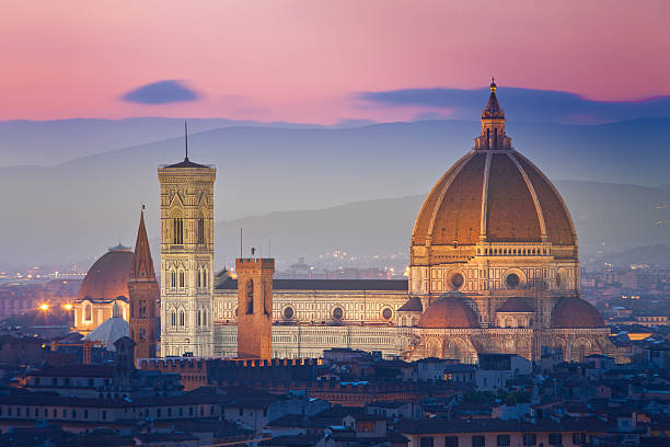 캐서드럴 산타 마리아 델 피오레 성당 - florence italy 뉴스 사진 이미지