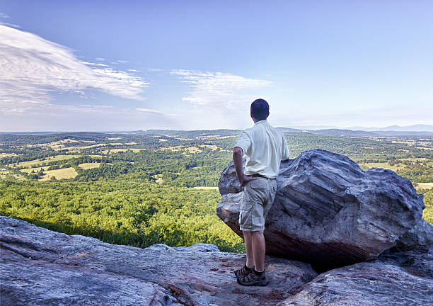 istock Senior hiker overlooks Virginia 153520796
