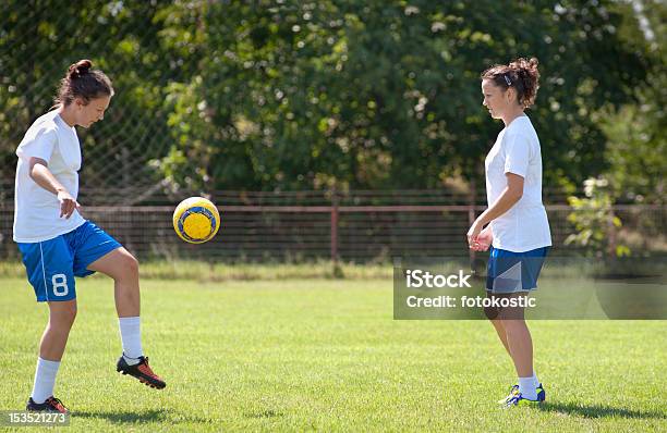Girls Soccer Stock Photo - Download Image Now - 16-17 Years, 20-29 Years, Activity
