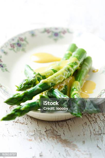 Dressed Asparagus Stock Photo - Download Image Now - Appetizer, Asparagus, Boiled