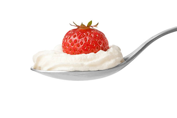 istock Dessert strawberry whip cream 153523783