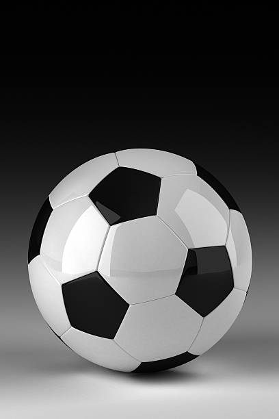 istock Studio shot of soccer ball 153524818