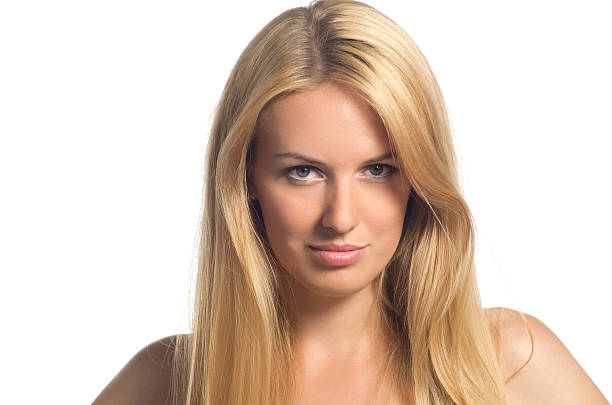 istock Beautiful blonde with long hair 153525524