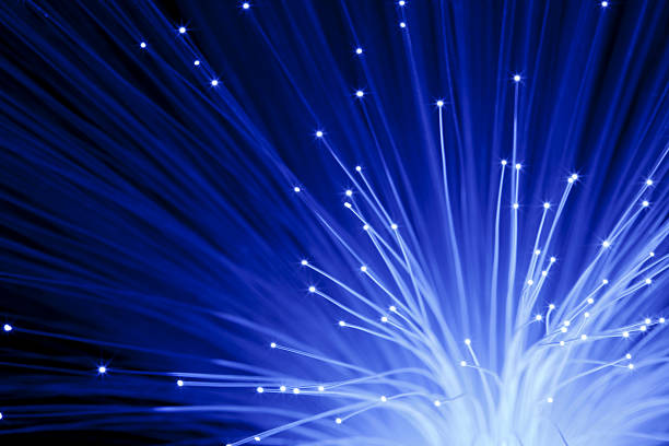 istock Closeup of fiber optics 153525956