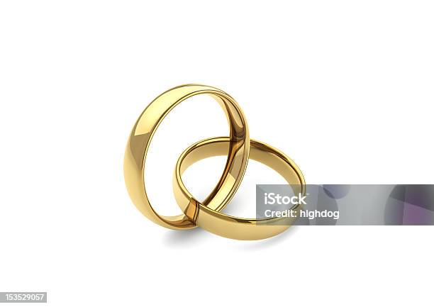 Anillos De Boda De Oro Foto de stock y más banco de imágenes de Alianza - Anillo - Alianza - Anillo, Anillo - Joya, Oro - Metal