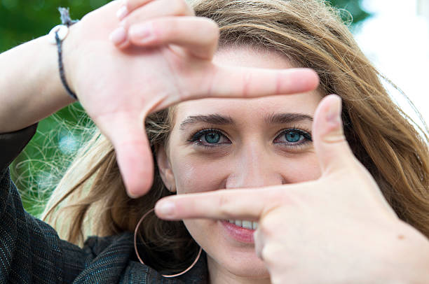 istock Young woman is focused view 153529201